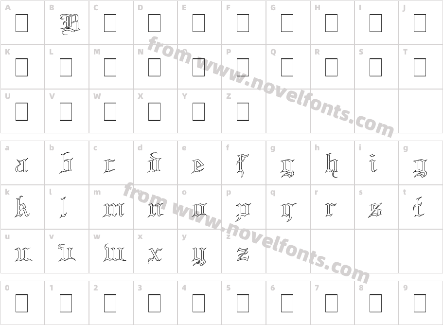 Blood and Blade outline demoCharacter Map