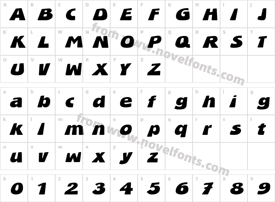 BlueStoneCharacter Map