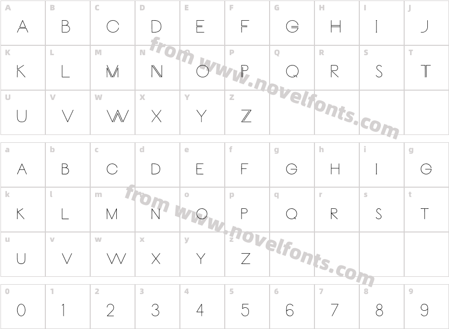 CarrinadyCharacter Map