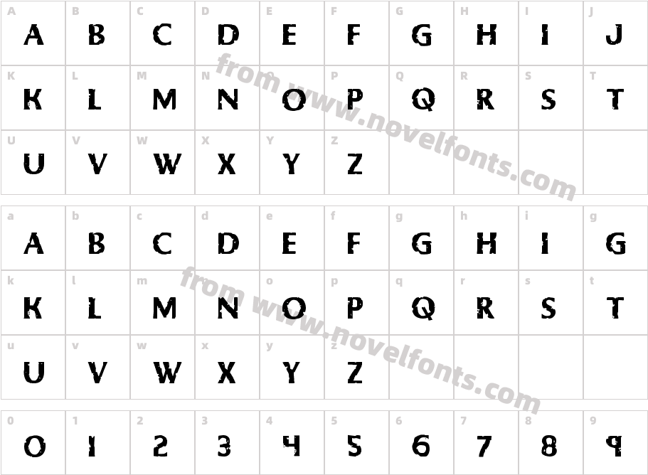 Body Swipers StaggeredCharacter Map