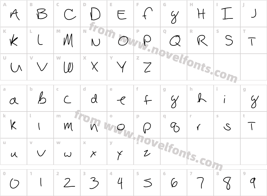 BojarskiLightCharacter Map