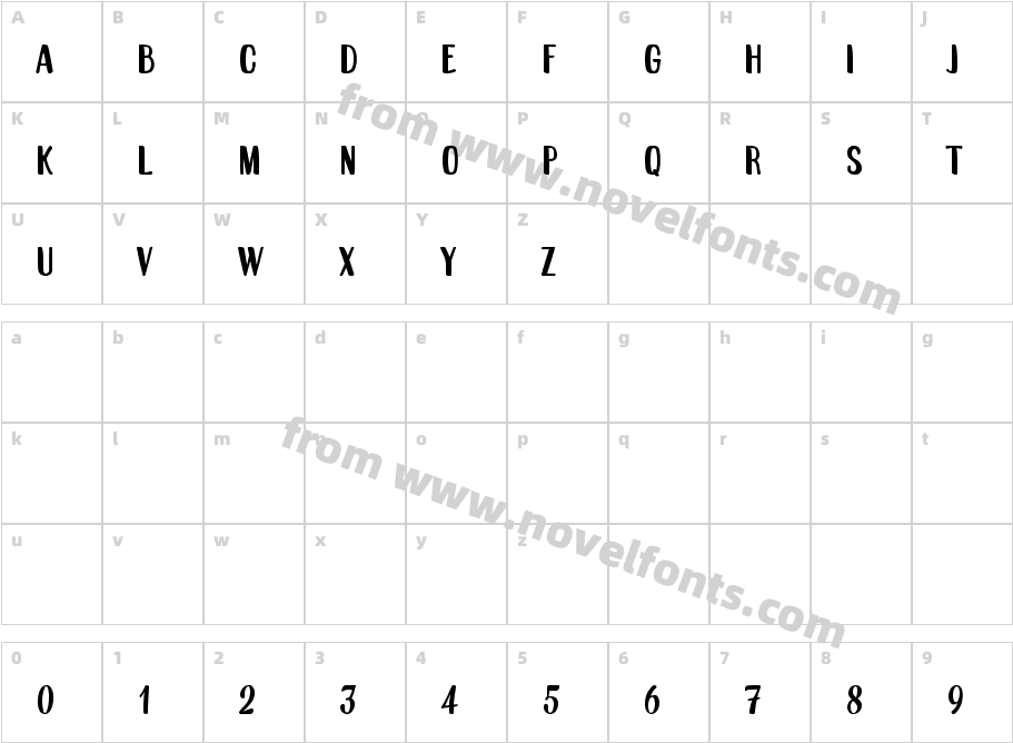 BoktorCharacter Map