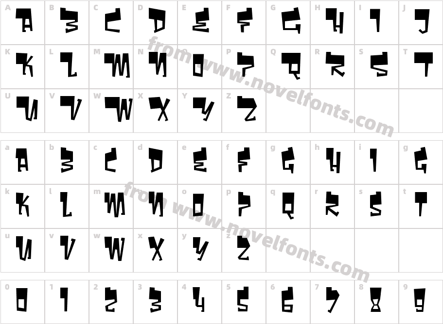 BomrCharacter Map