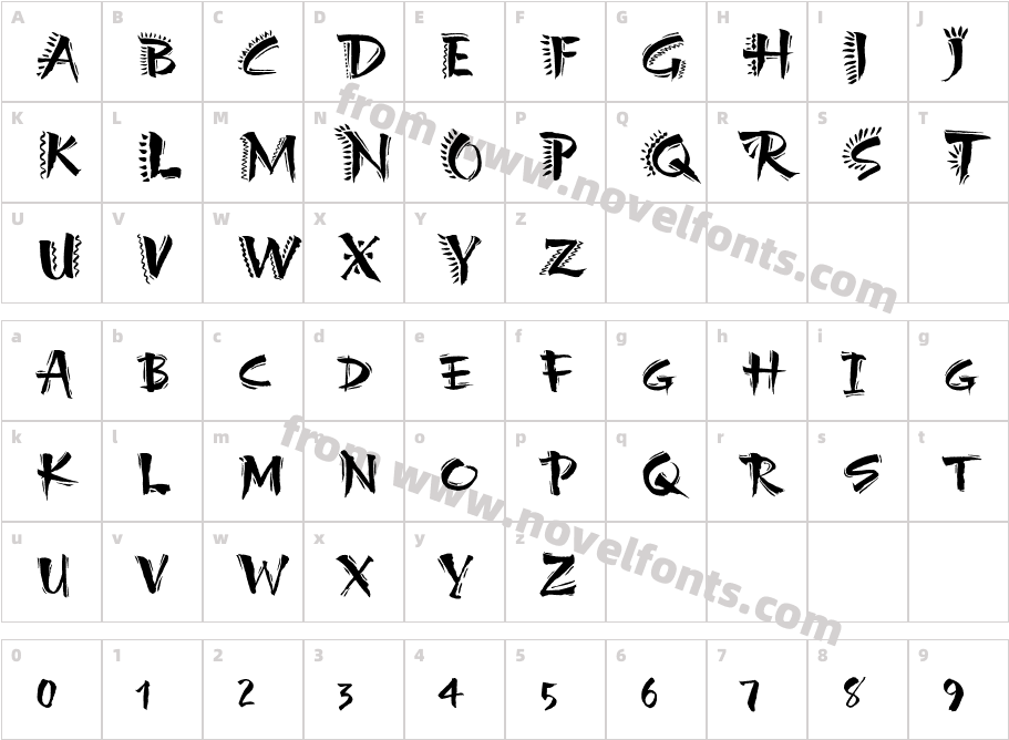 Carumba Hot Caps PlainCharacter Map