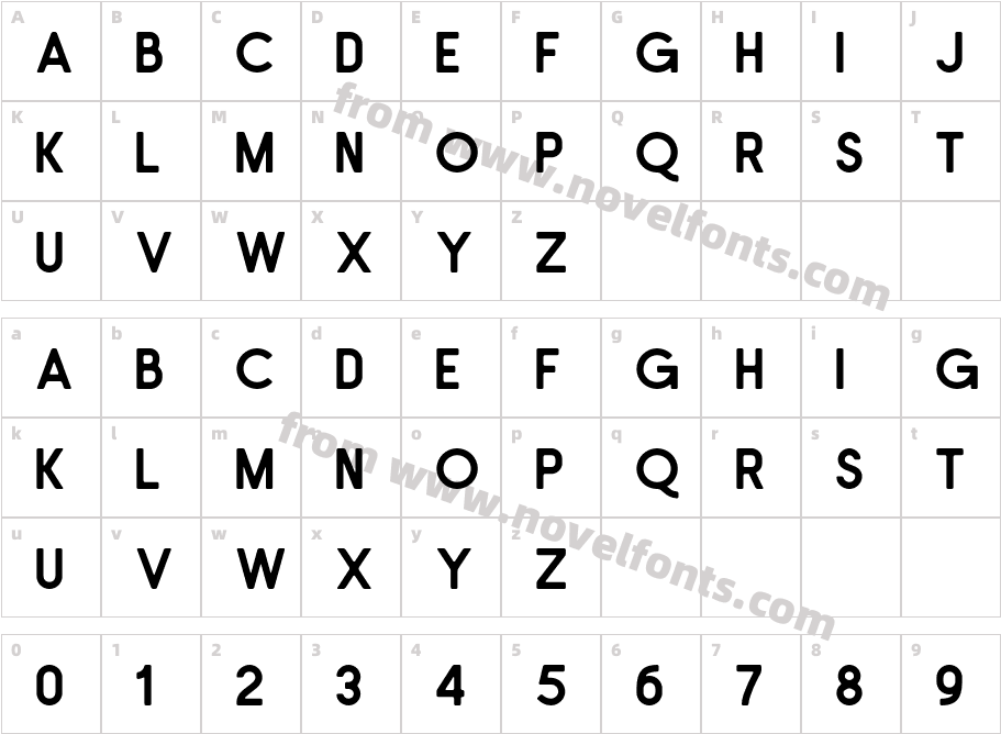 BontangCharacter Map