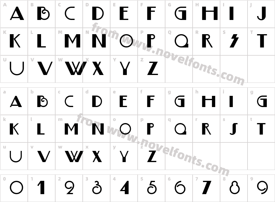 Boogie Nights NFCharacter Map