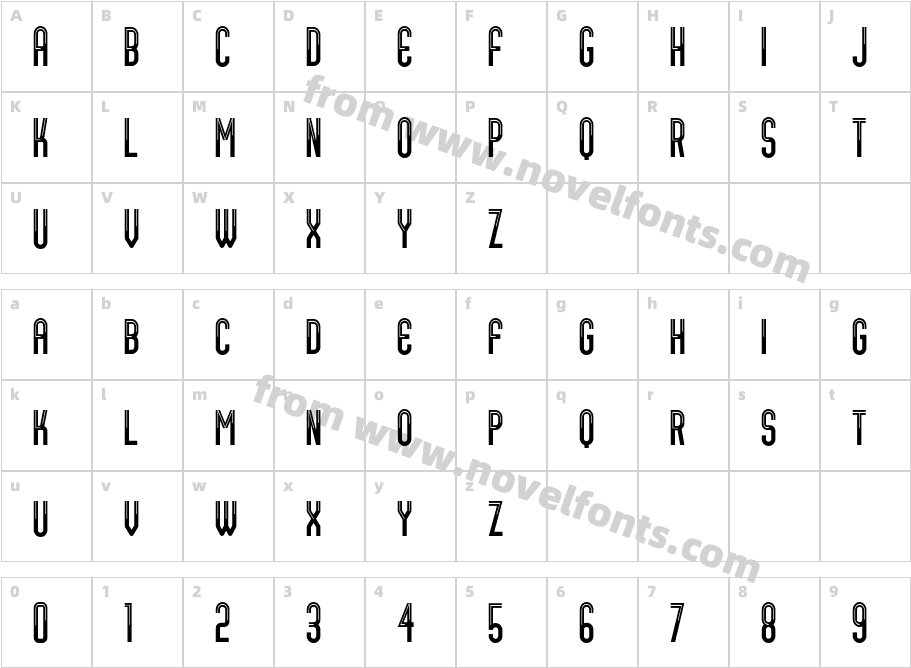 BoomtownDecoCharacter Map