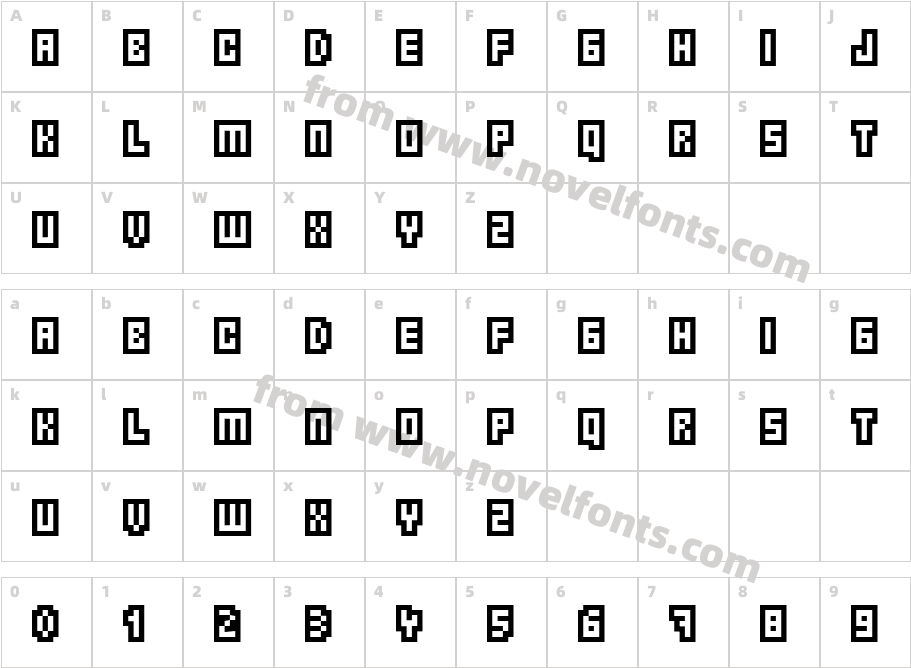 BorgnineCharacter Map