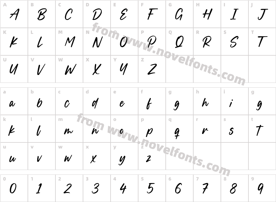 BoucikCharacter Map