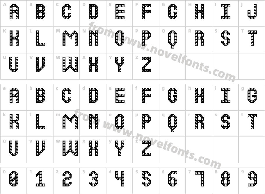 Boulding Work StCharacter Map