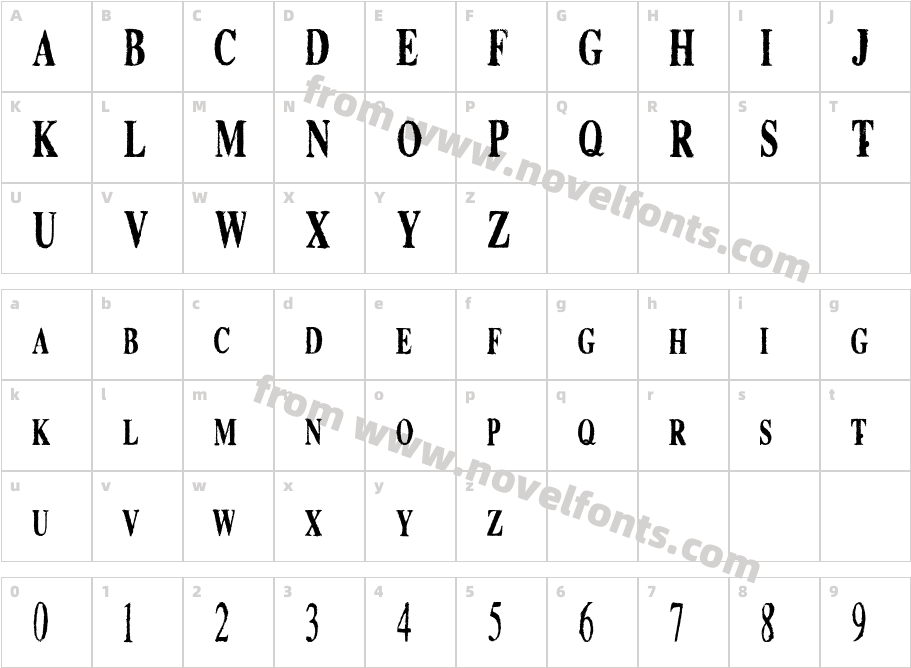 BoutiqueCharacter Map