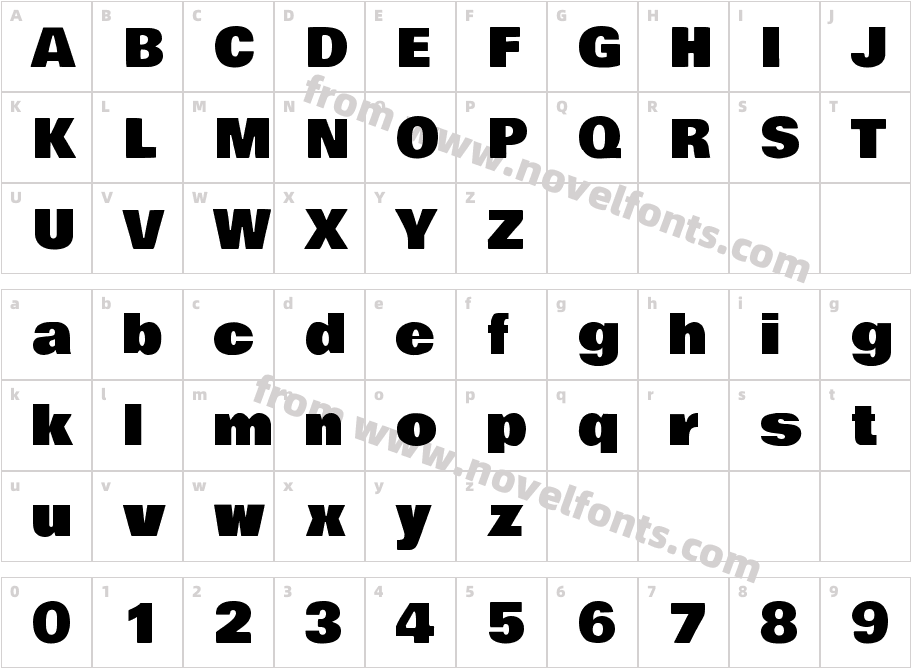 Bowlby OneCharacter Map