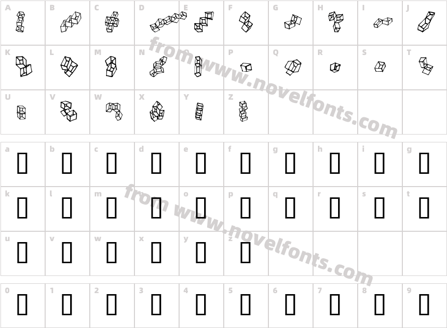 Box in a BoxCharacter Map