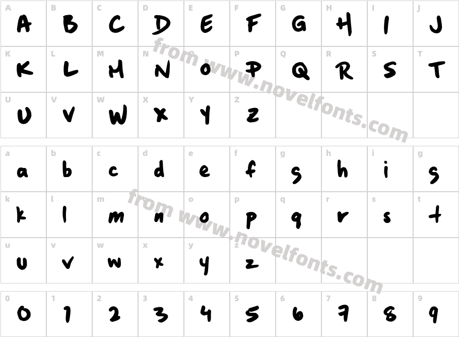 BoxingWizards-RegularCharacter Map