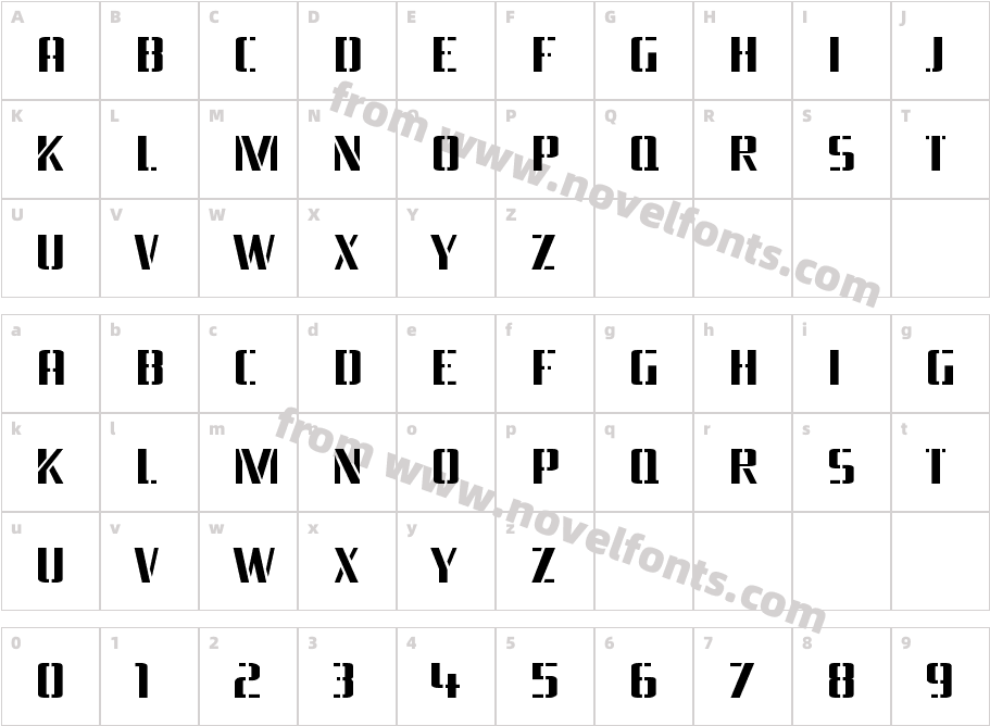 Braeside LumberboyCharacter Map