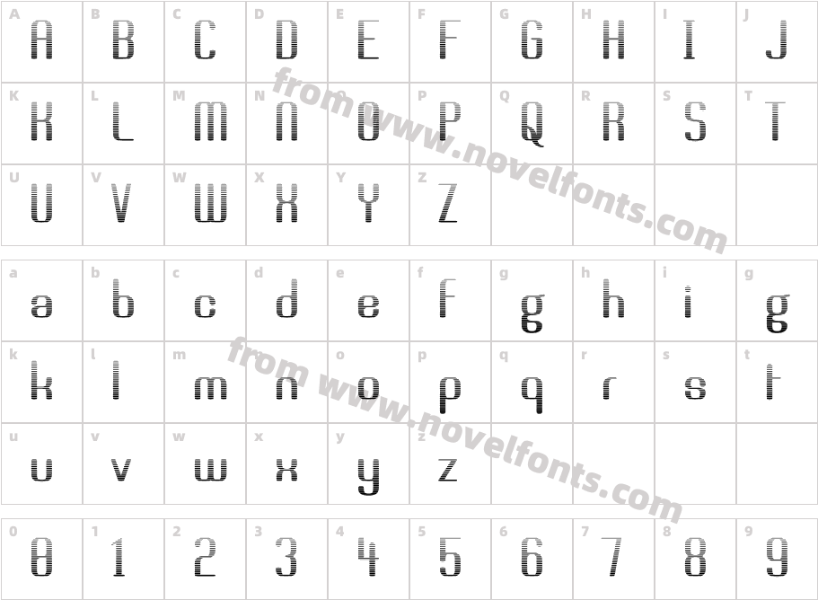 Brassiere LineCharacter Map