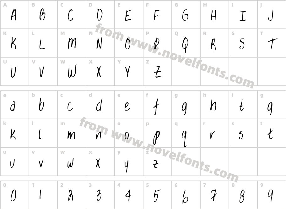 BrendasHand-PlainCharacter Map