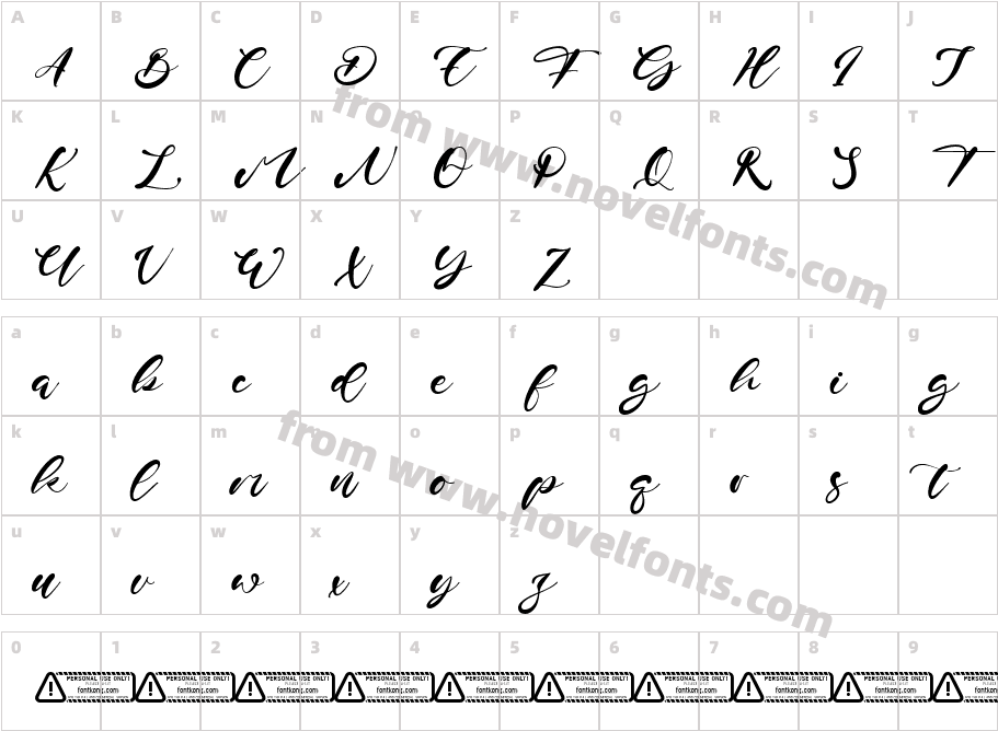 Brian ConorCharacter Map