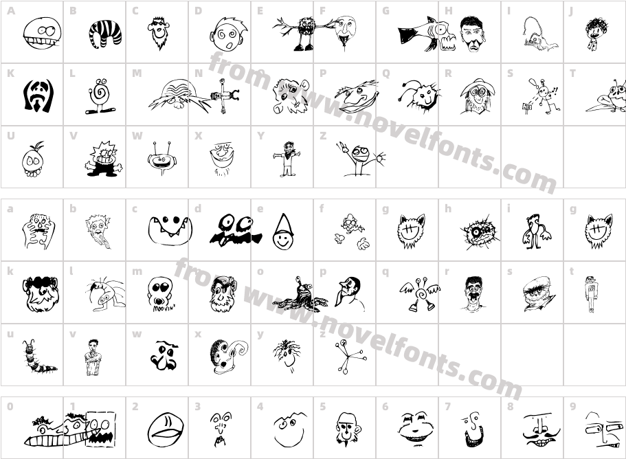 Brian Powers Doodle   NormalCharacter Map