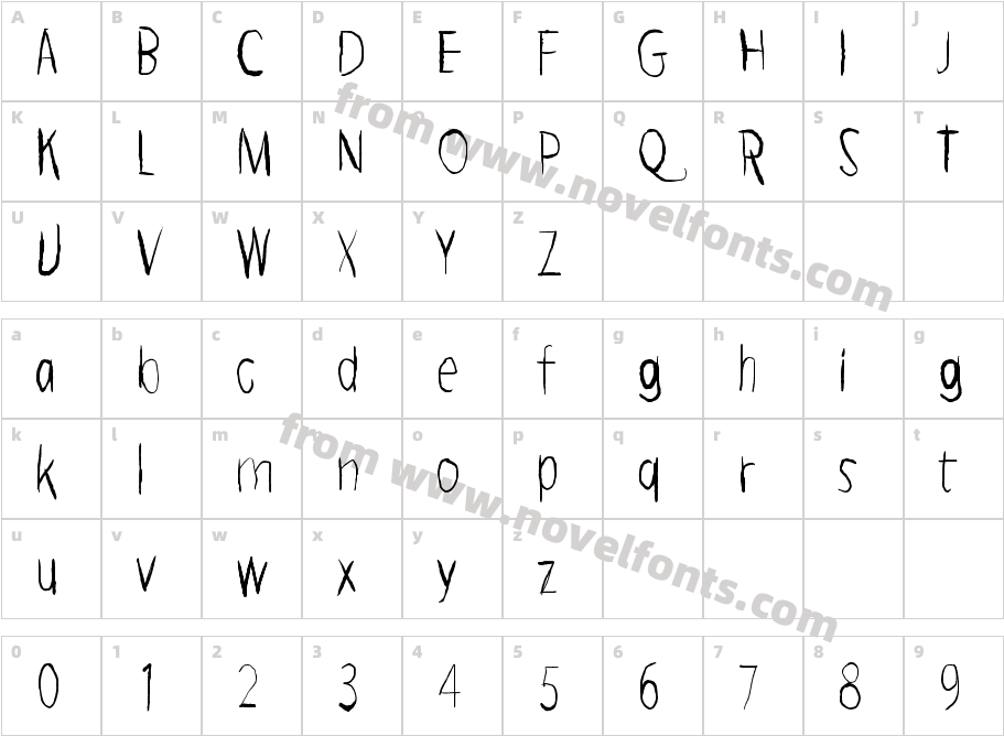 Brief Moment BetweenCharacter Map