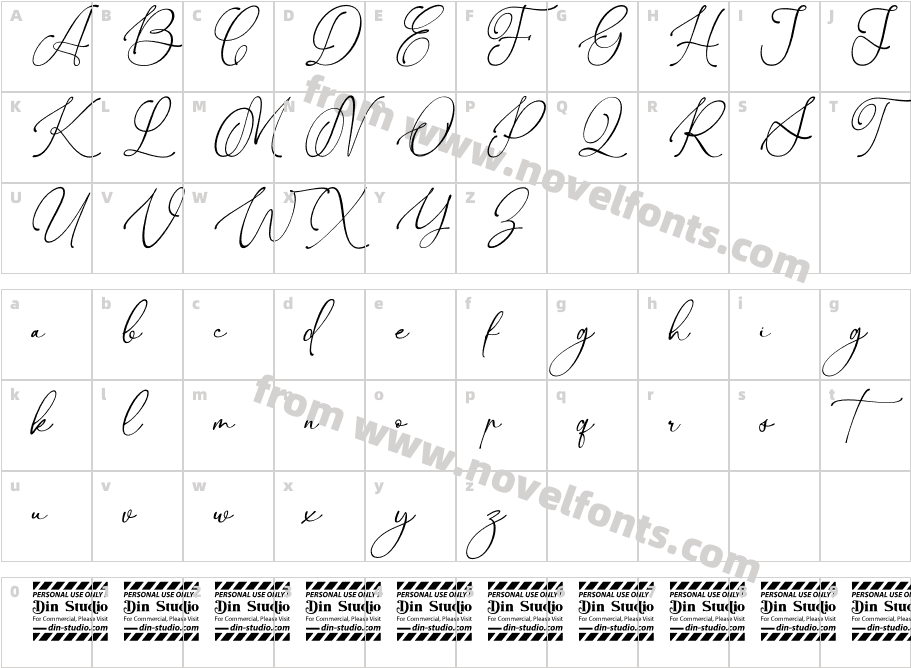 Brighter Miracles Personal UseCharacter Map