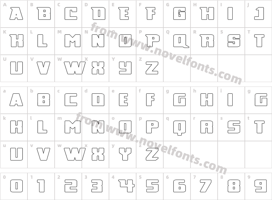 Broad DaylightCharacter Map