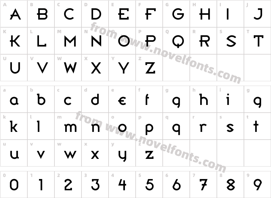 BroadbandICGCharacter Map