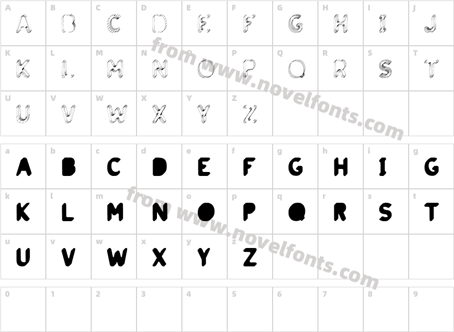 Brouhaha TwoCharacter Map