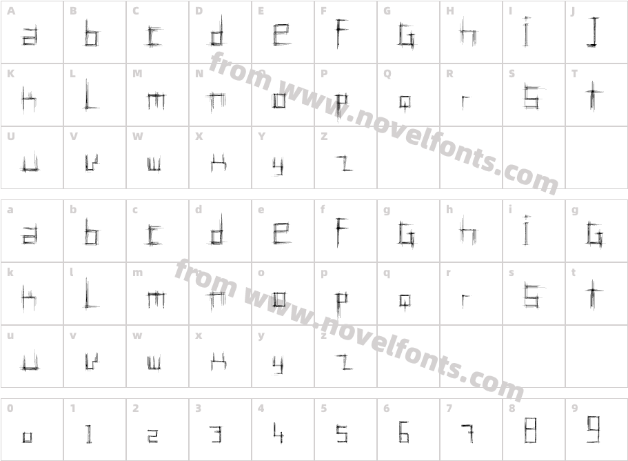 Bruised ZeroCharacter Map