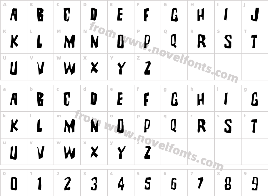 BrutalityExtraCharacter Map