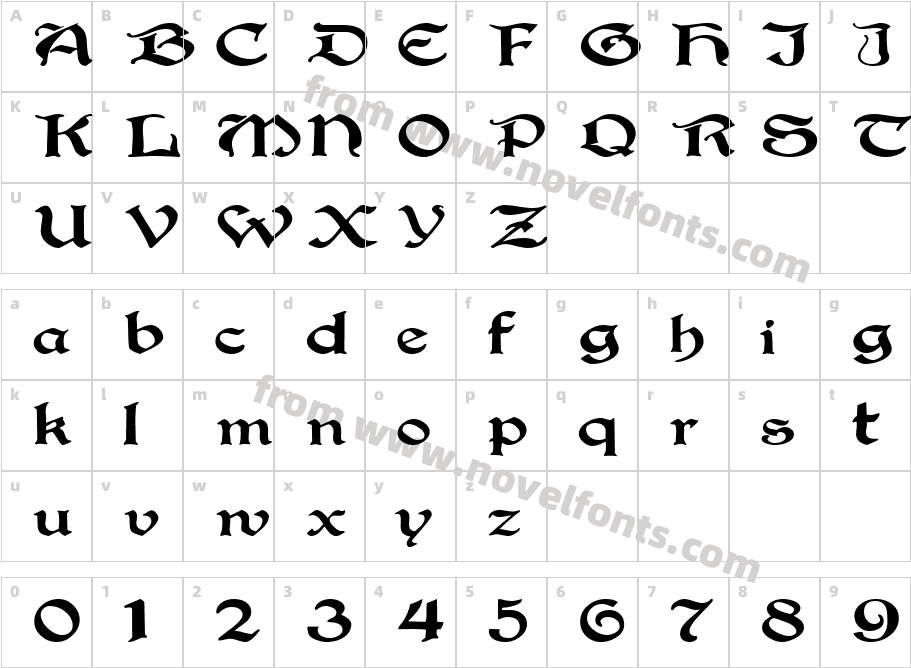 BucaneerSSKCharacter Map