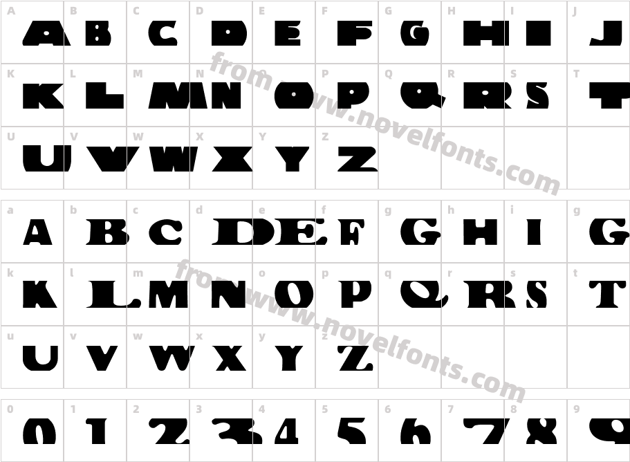 Building BlocCharacter Map