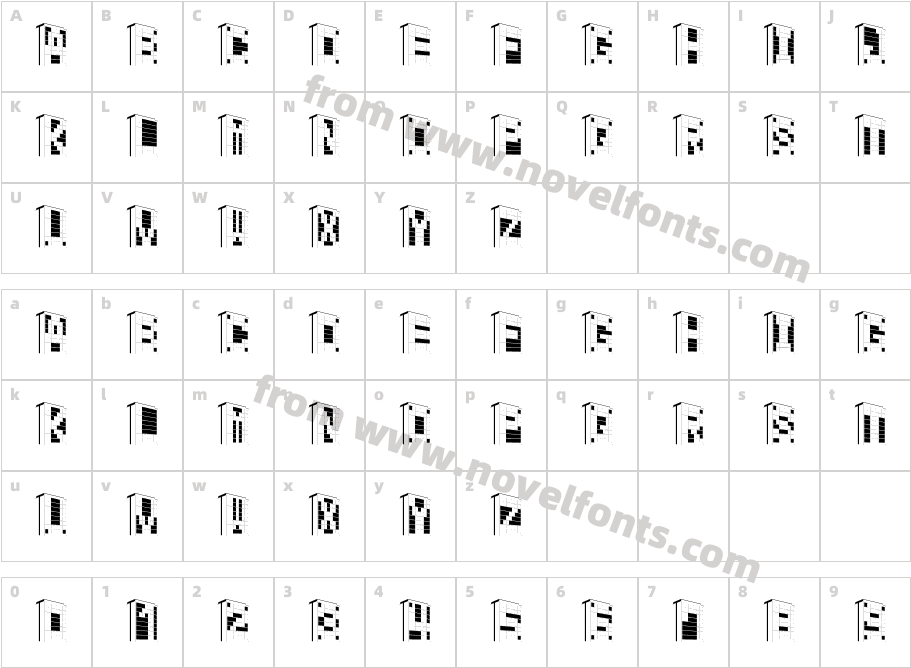 Building2ALCharacter Map