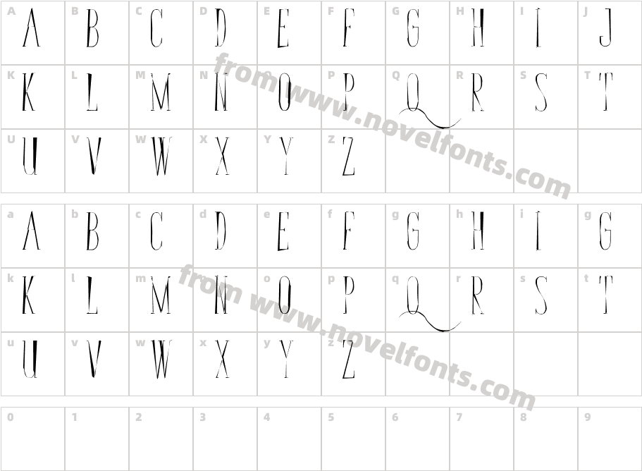 Bunga Cengkih RandomCharacter Map