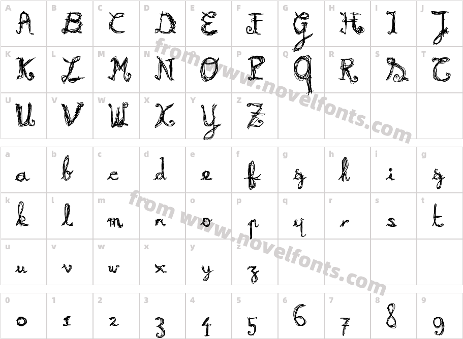 Burning NormalCharacter Map