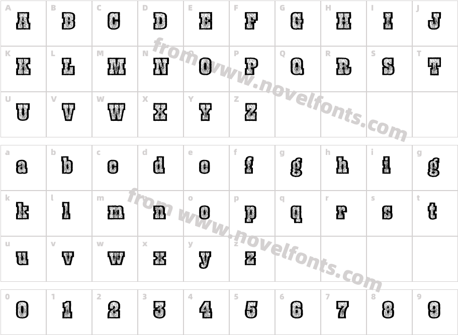 BurrisGhostTownCharacter Map