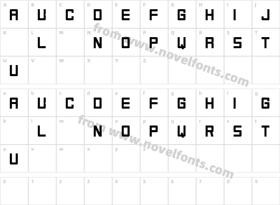 BusterCharacter Map