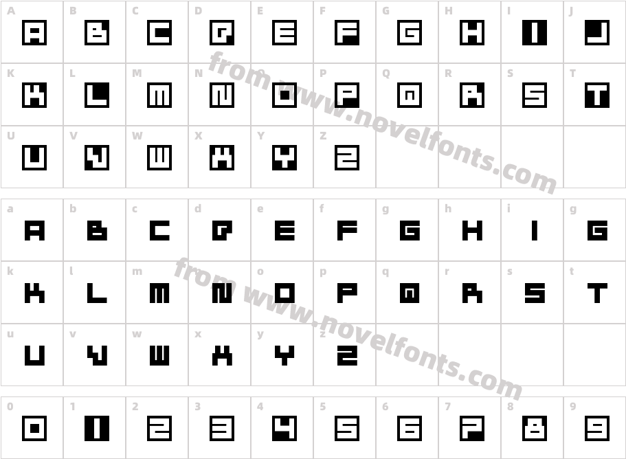 Bustin JieberCharacter Map