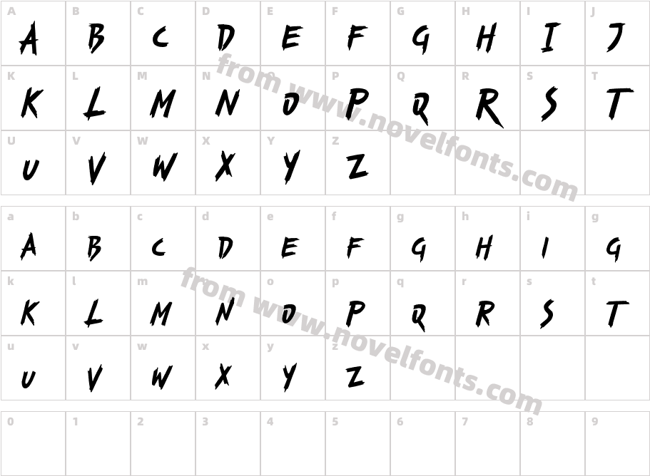 BustracksFREECharacter Map