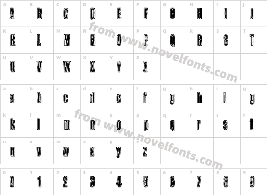 Buzz AlohaCharacter Map