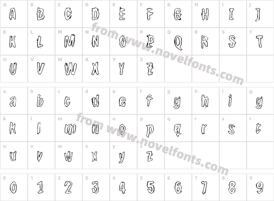 BwheroGreeZeroCharacter Map