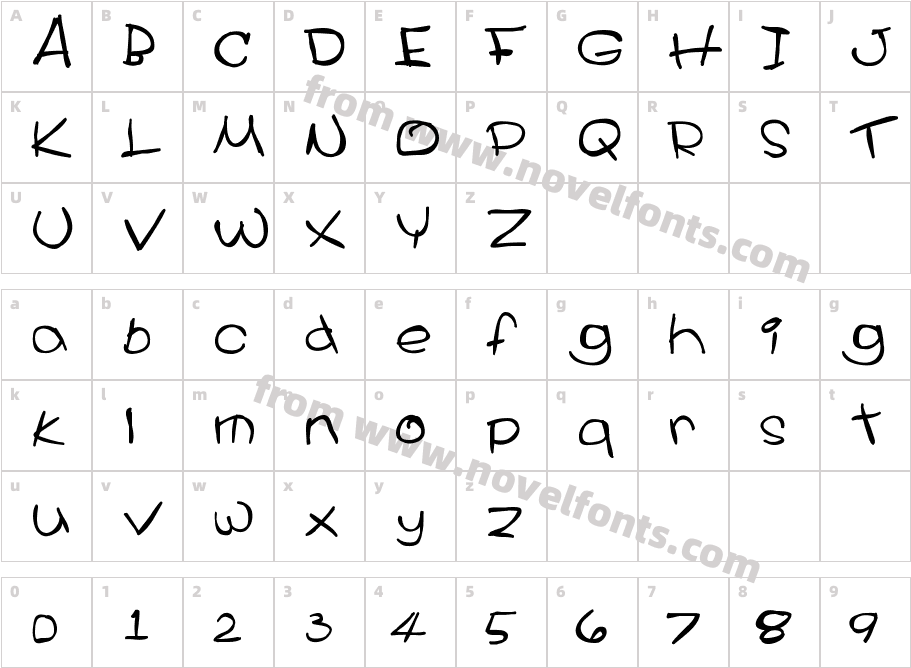 CECILECharacter Map