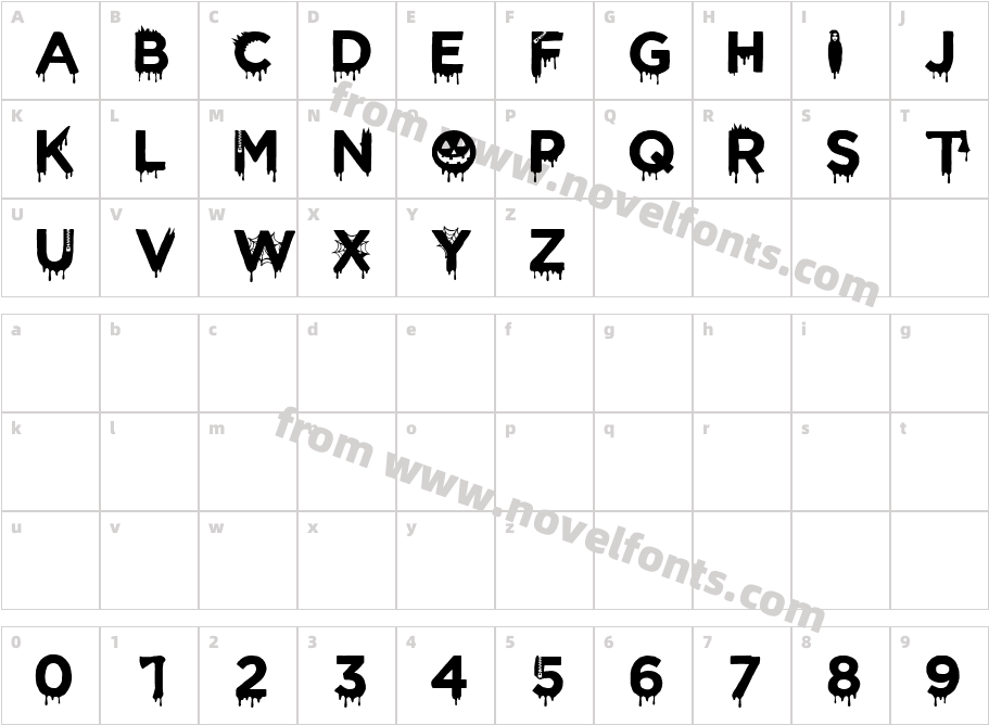 CF Halloween RegularCharacter Map