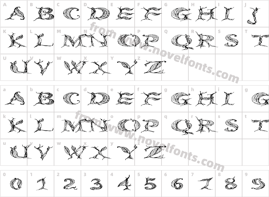 CF Tree of Life WideCharacter Map