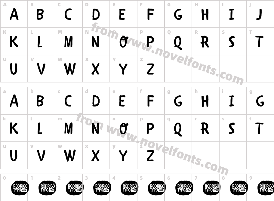 CHILDREN-ONECharacter Map