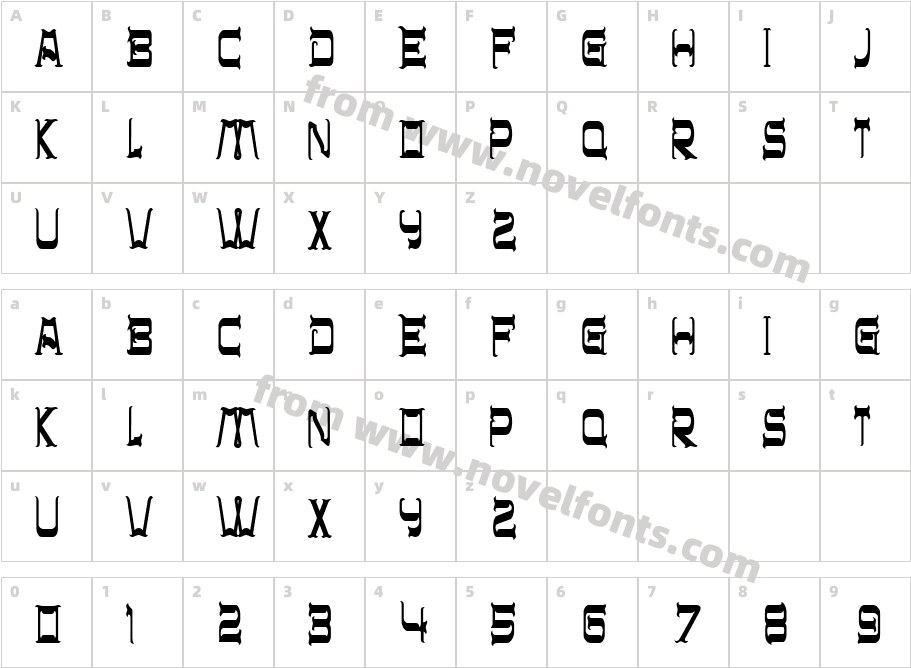 CHR32Character Map