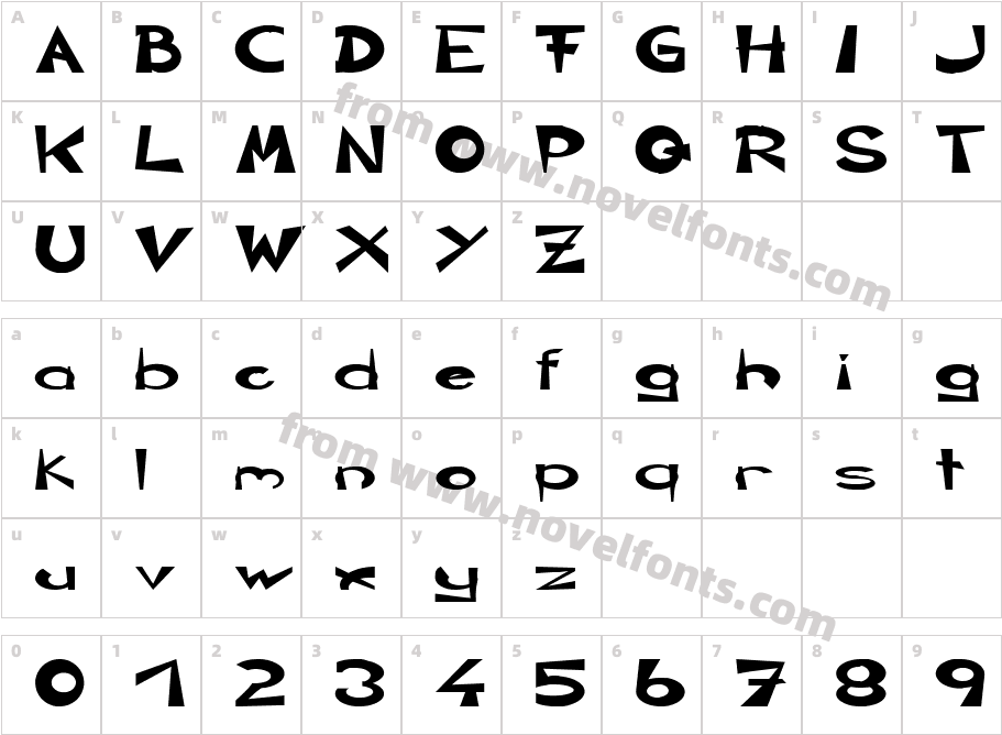 CIRCLINE HeavyCharacter Map