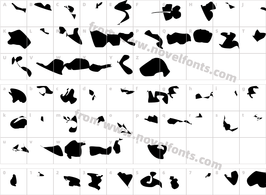 CISF Camouflage Kit IIICharacter Map