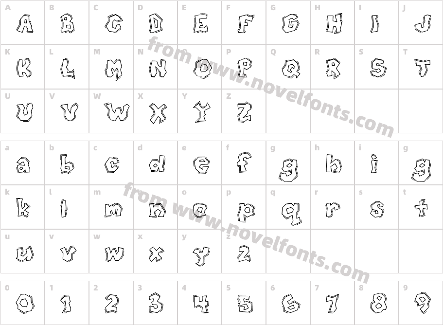 CK Choppy BlockCharacter Map