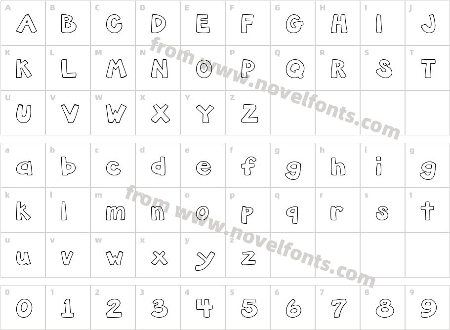 CK ChunkyCharacter Map